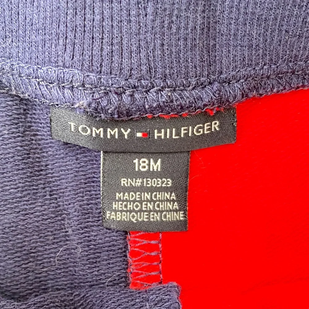 Tommy Hilfiger Bundle Short Sleeve Polo Khaki Shorts Colorblock Joggers 18M - Picture 8 of 8